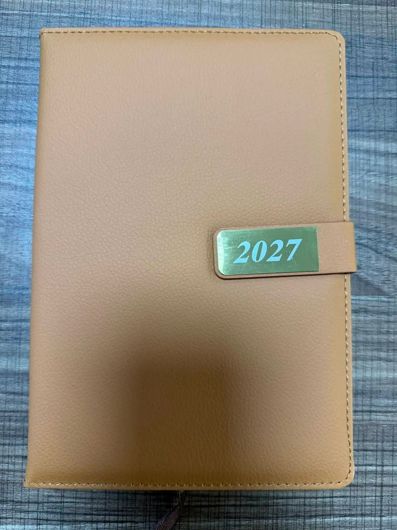 2027 Custom Brand Logo Monthly Calendar Planner Office Agenda Daily English Journal Weekly Notebook, product detail 2