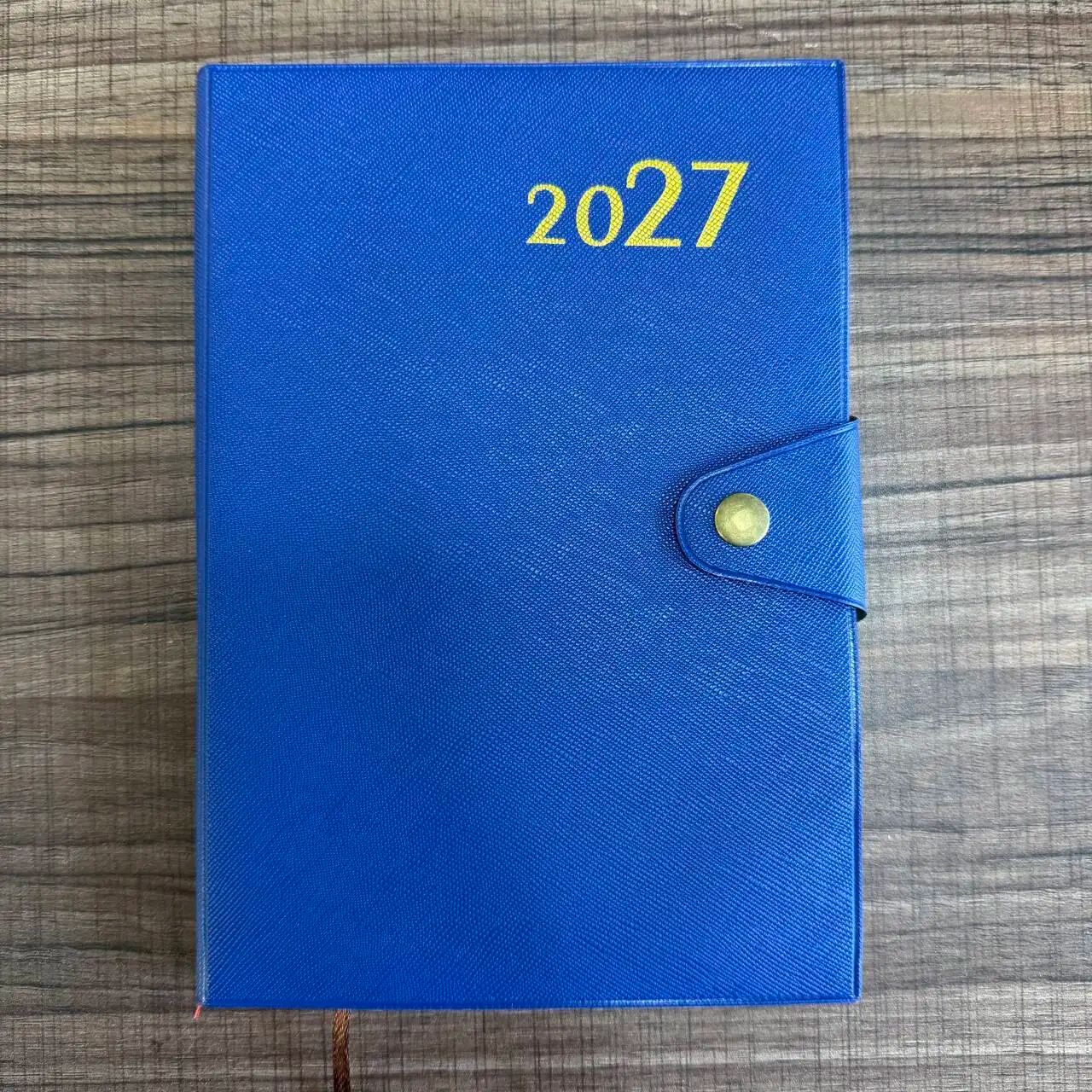 Custom Logo 2026 Journal Notebook with Buckle Agenda Diary Weekly Planner, product detail 3