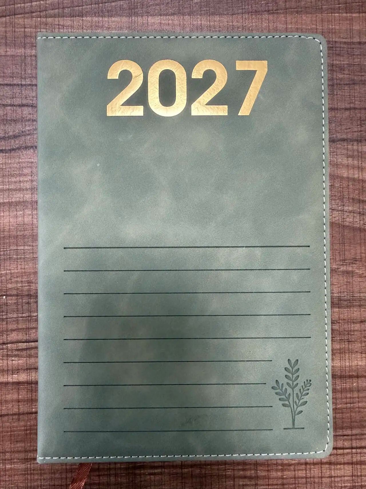 A5 English Diary Custom Cover Inner Design Printing Notebooks Planner Journal Book, product detail 4