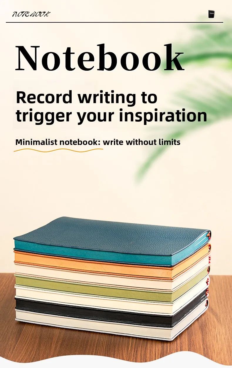 A5 Lychee-Pattern Notebook Customizable Logo Printing for Corporate Events Business Use, product detail 4