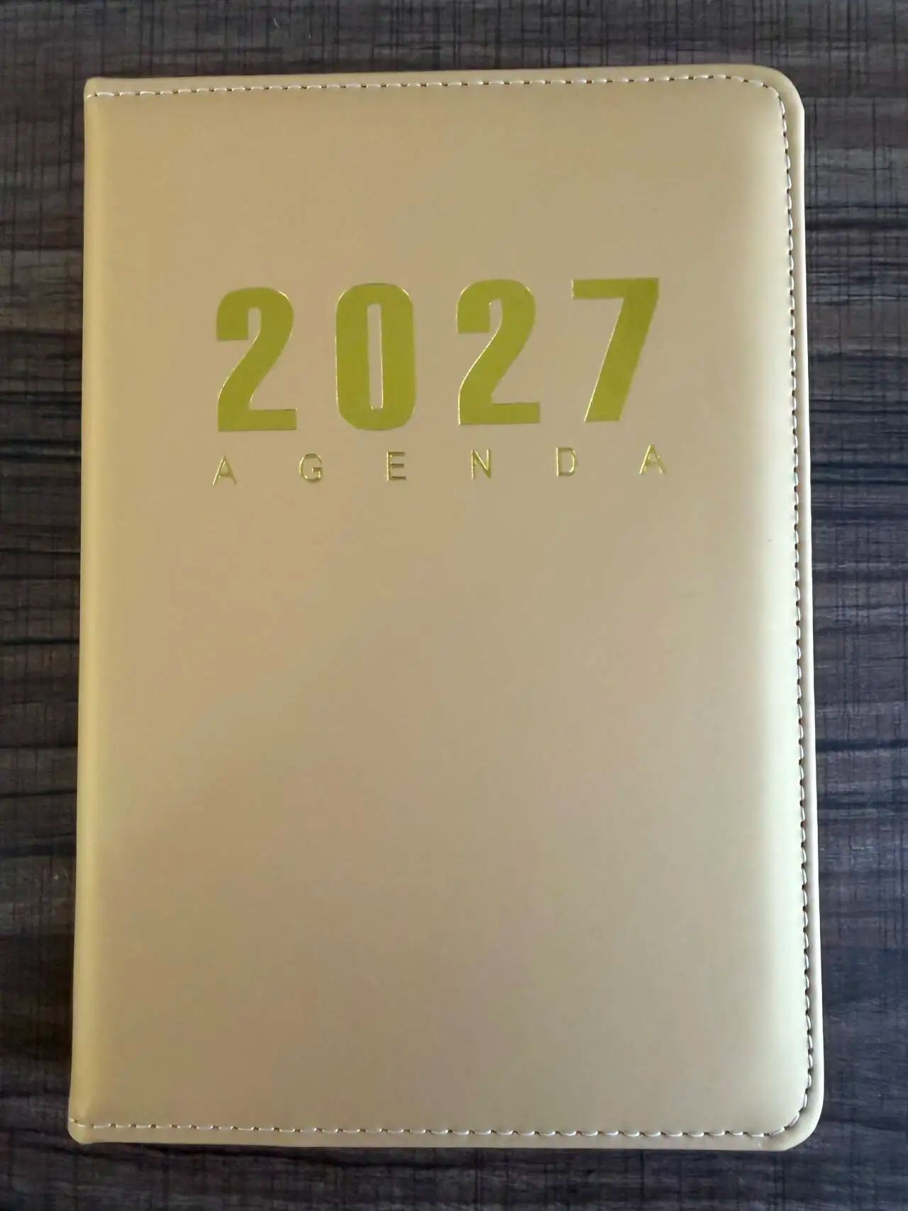2027 Custom Language Agenda Planner A5 Writing Notebook Office Journal Book Customized Design, product detail 5