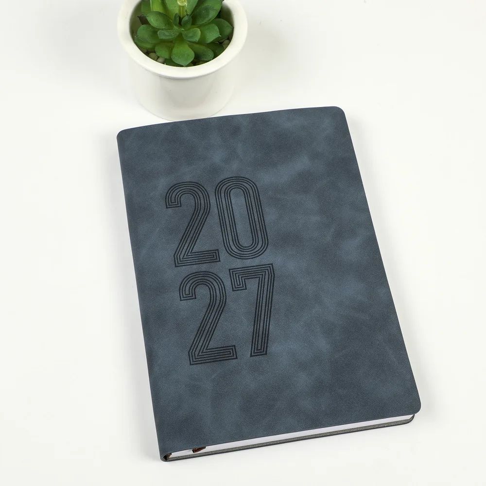 Agenda English Spanish Effective Planner Notebook 2027 Whole Year Logo Custom French A5 Diary, product detail 5