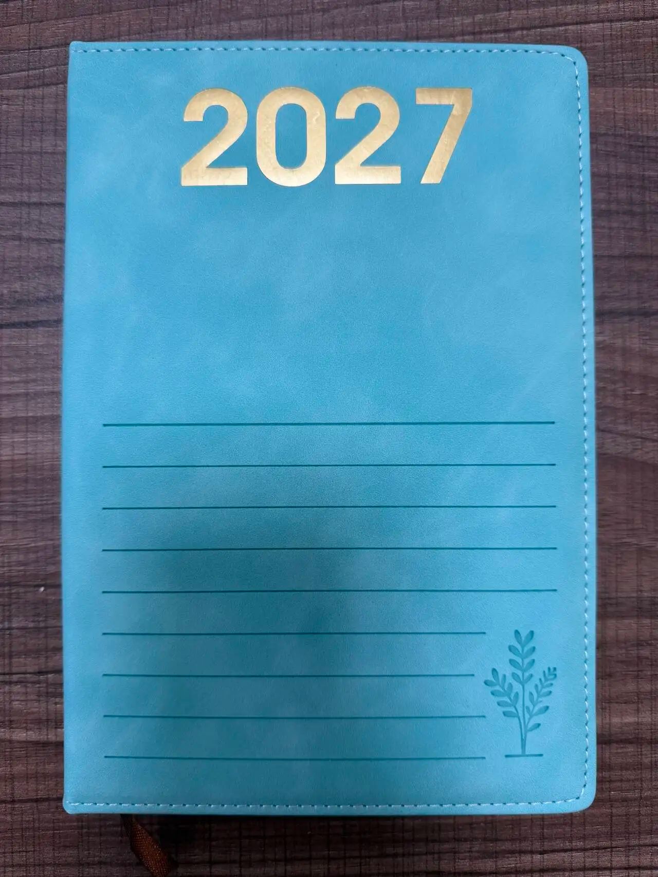 A5 English Diary Custom Cover Inner Design Printing Notebooks Planner Journal Book, product detail 5