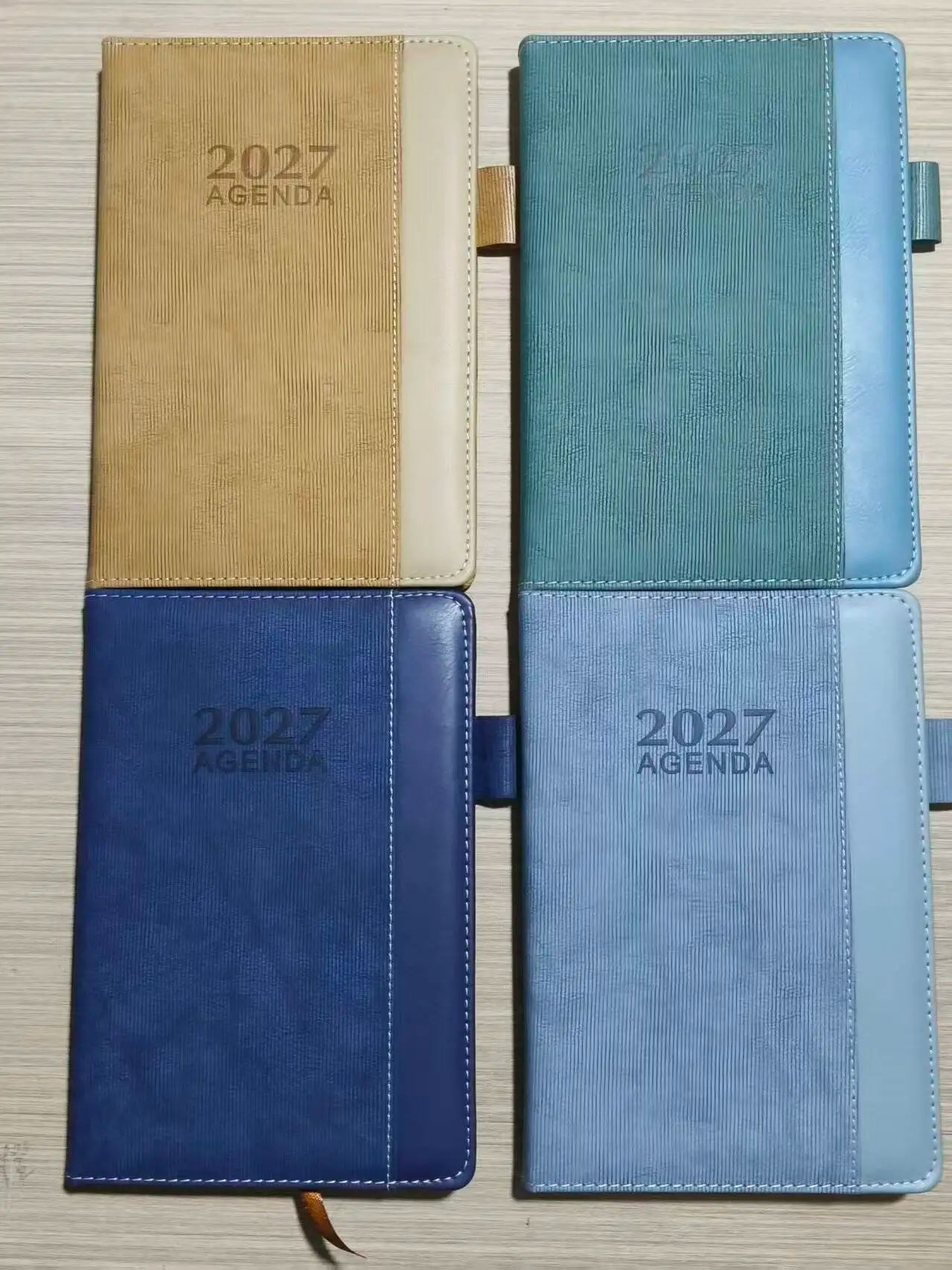 2027 Agenda Planner Italy Language English Custom Cover logo Promotion Office Journal, product detail 6