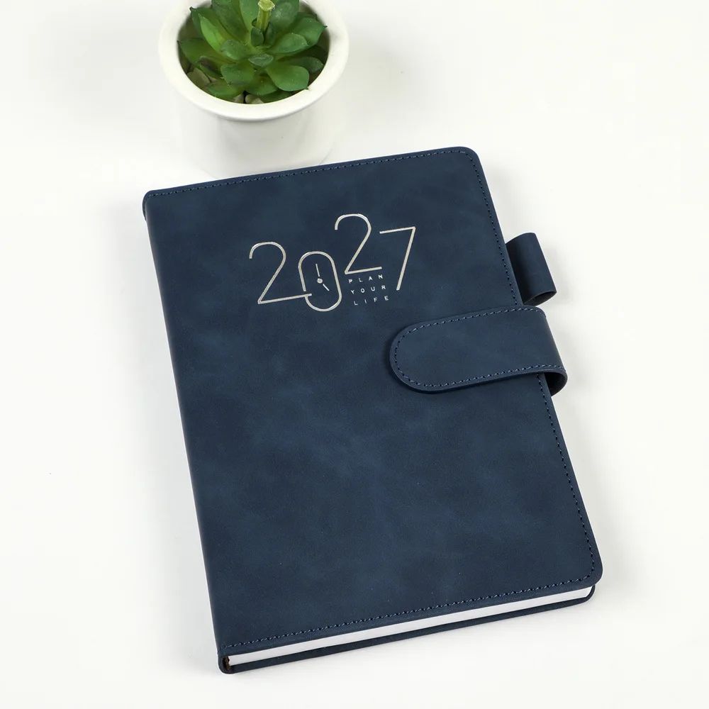 2027 English Agenda Schedule Spanish Planner Daily Plan Efficiency Gift Organizer Custom Logo Diary, product detail 9