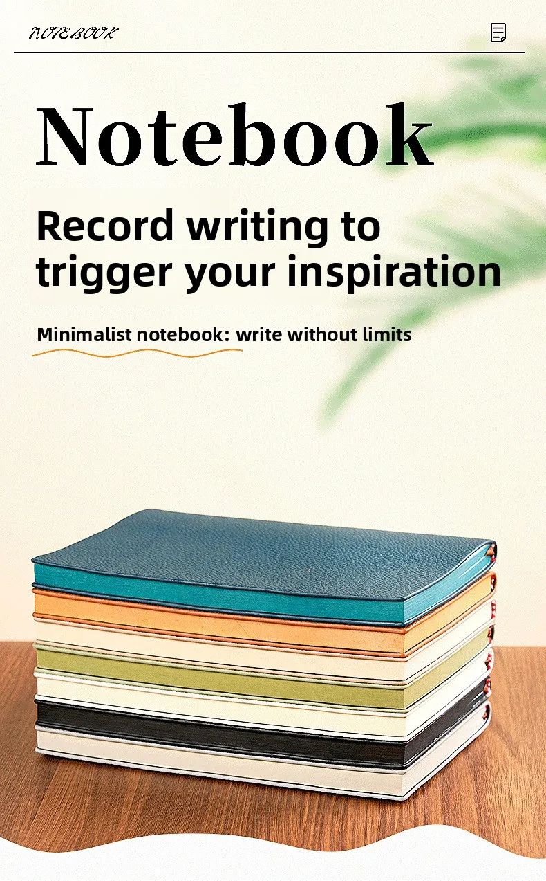 A5 Lychee-Pattern Notebook Customizable Logo Printing for Corporate Events Business Use, product detail 9