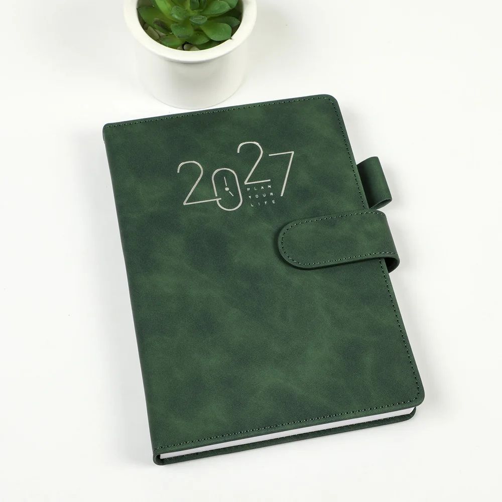 2027 English Agenda Schedule Spanish Planner Daily Plan Efficiency Gift Organizer Custom Logo Diary, product detail 10