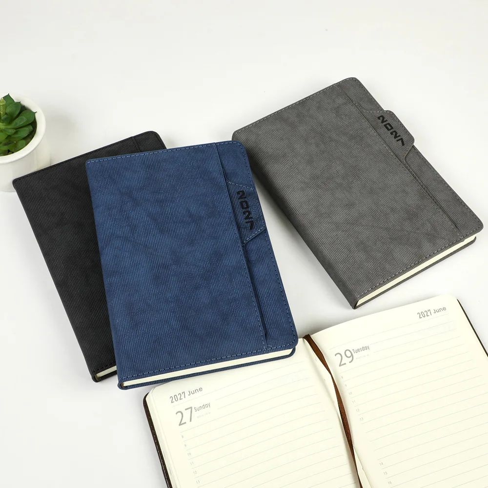 Business Diary 2027 Gift Cooperative English Daily Spanish Notebook OEM Design Custom Logo Agenda, product detail 10