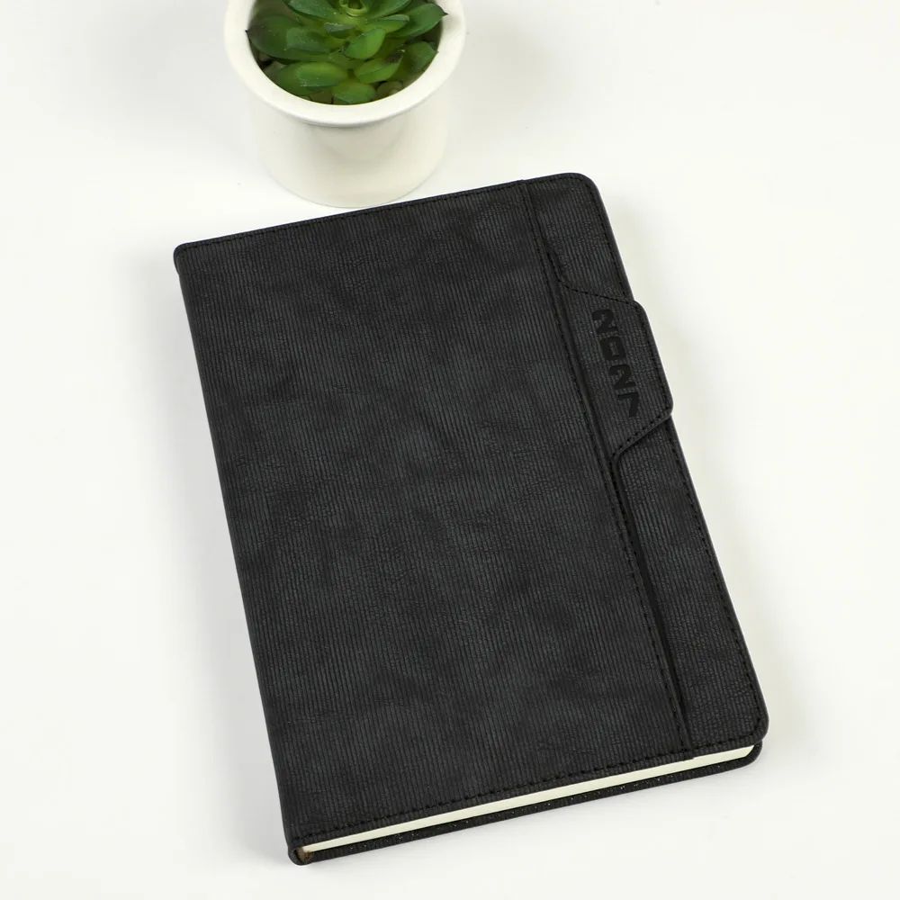 Business Diary 2027 Gift Cooperative English Daily Spanish Notebook OEM Design Custom Logo Agenda, product detail 11