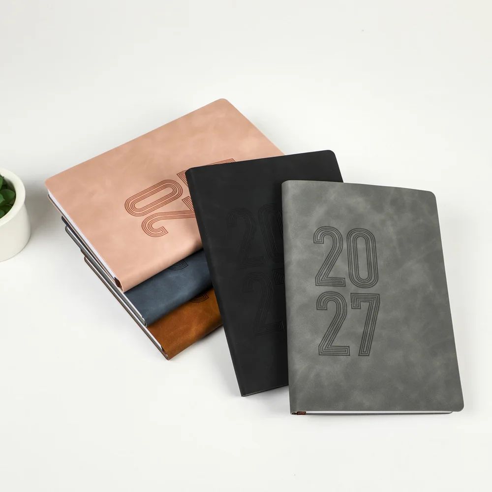 Agenda English Spanish Effective Planner Notebook 2027 Whole Year Logo Custom French A5 Diary, product detail 12