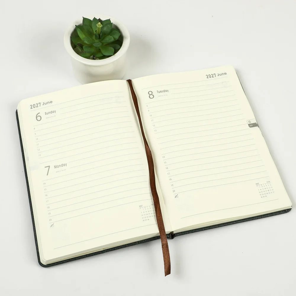 2027 English High Efficiency Organizer Promotion Notebook Spanish Daily Planner, product detail 14