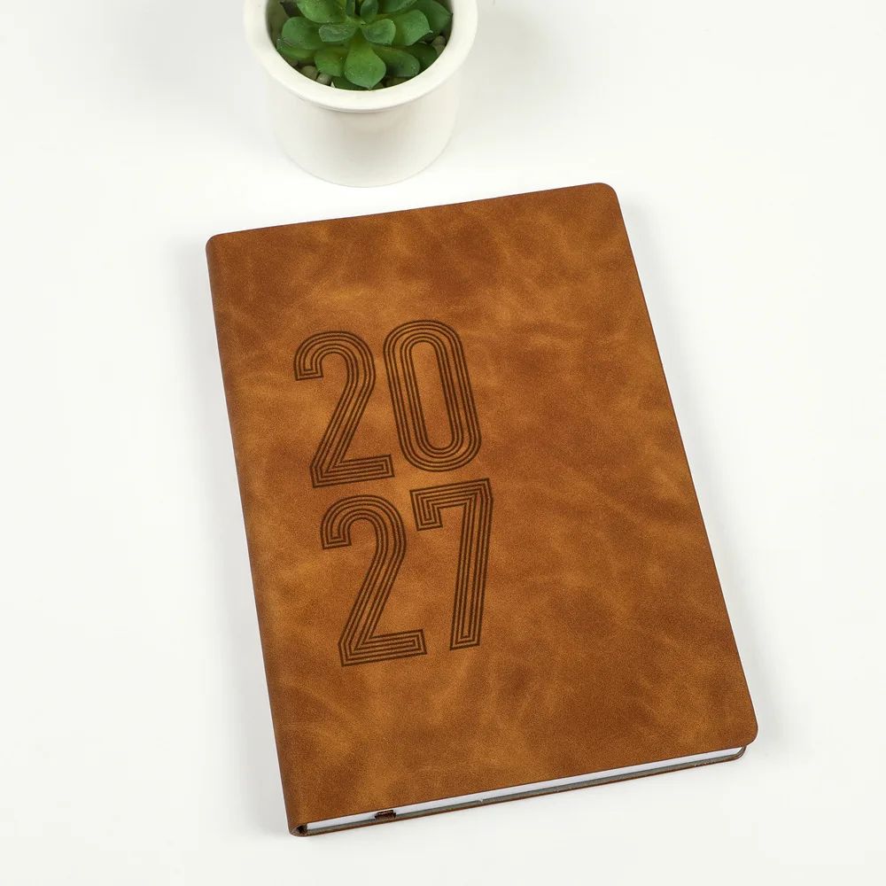 Agenda English Spanish Effective Planner Notebook 2027 Whole Year Logo Custom French A5 Diary, product detail 15