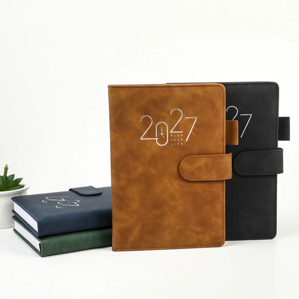 2027 English Agenda Schedule Spanish Planner Daily Plan Efficiency Gift Organizer Custom Logo Diary, product detail 16