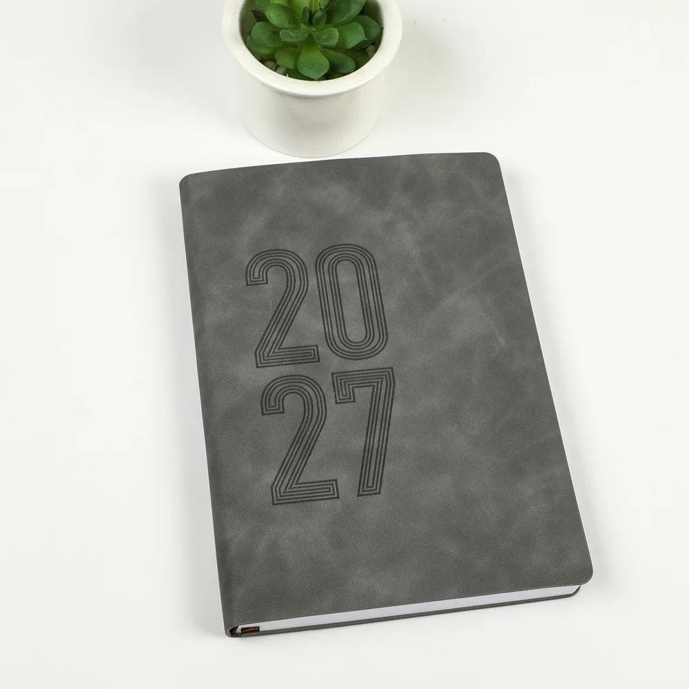 Agenda English Spanish Effective Planner Notebook 2027 Whole Year Logo Custom French A5 Diary, product detail 17