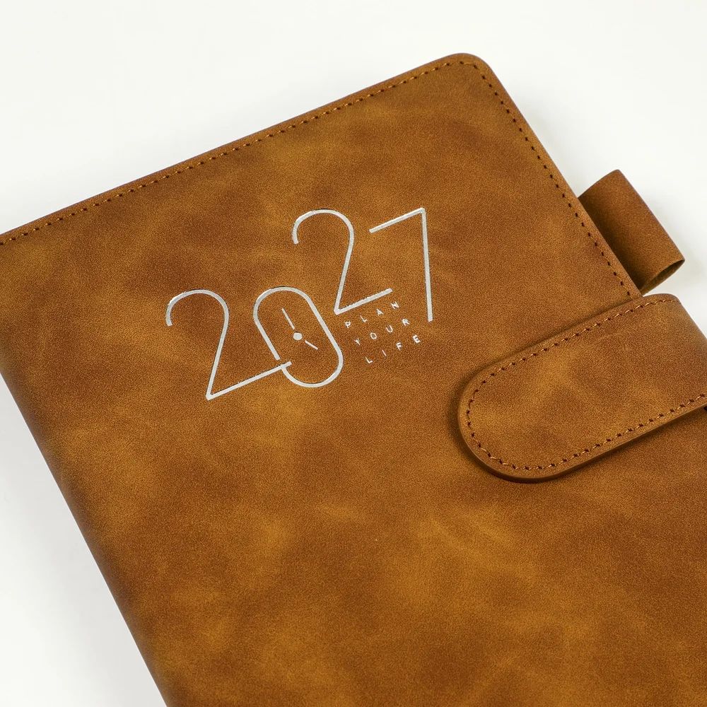 2027 English Agenda Schedule Spanish Planner Daily Plan Efficiency Gift Organizer Custom Logo Diary, product detail 20