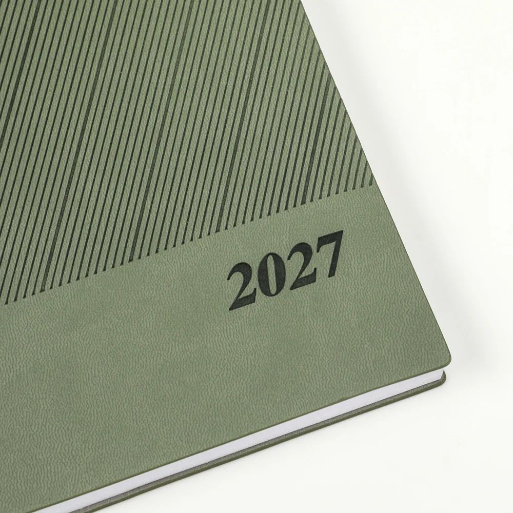 2027 Spanish Agenda Planner Custom Logo 365 Days Daily Notebook Promotional English Spanish Diary, product detail 21