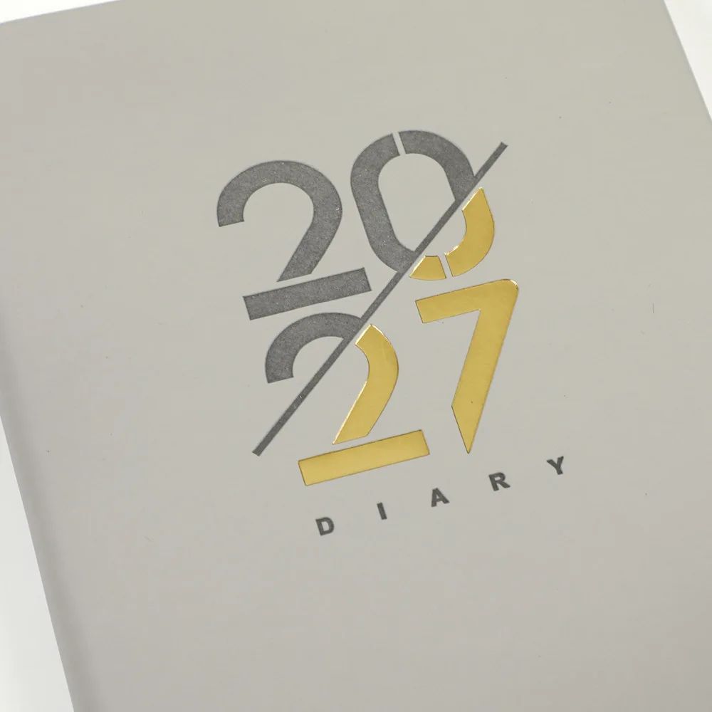 Spanish 2027 Agenda Gift Daily Planner 365 Days English Calendar Soft Cover A5 Custom Logo French Diary, product detail 23