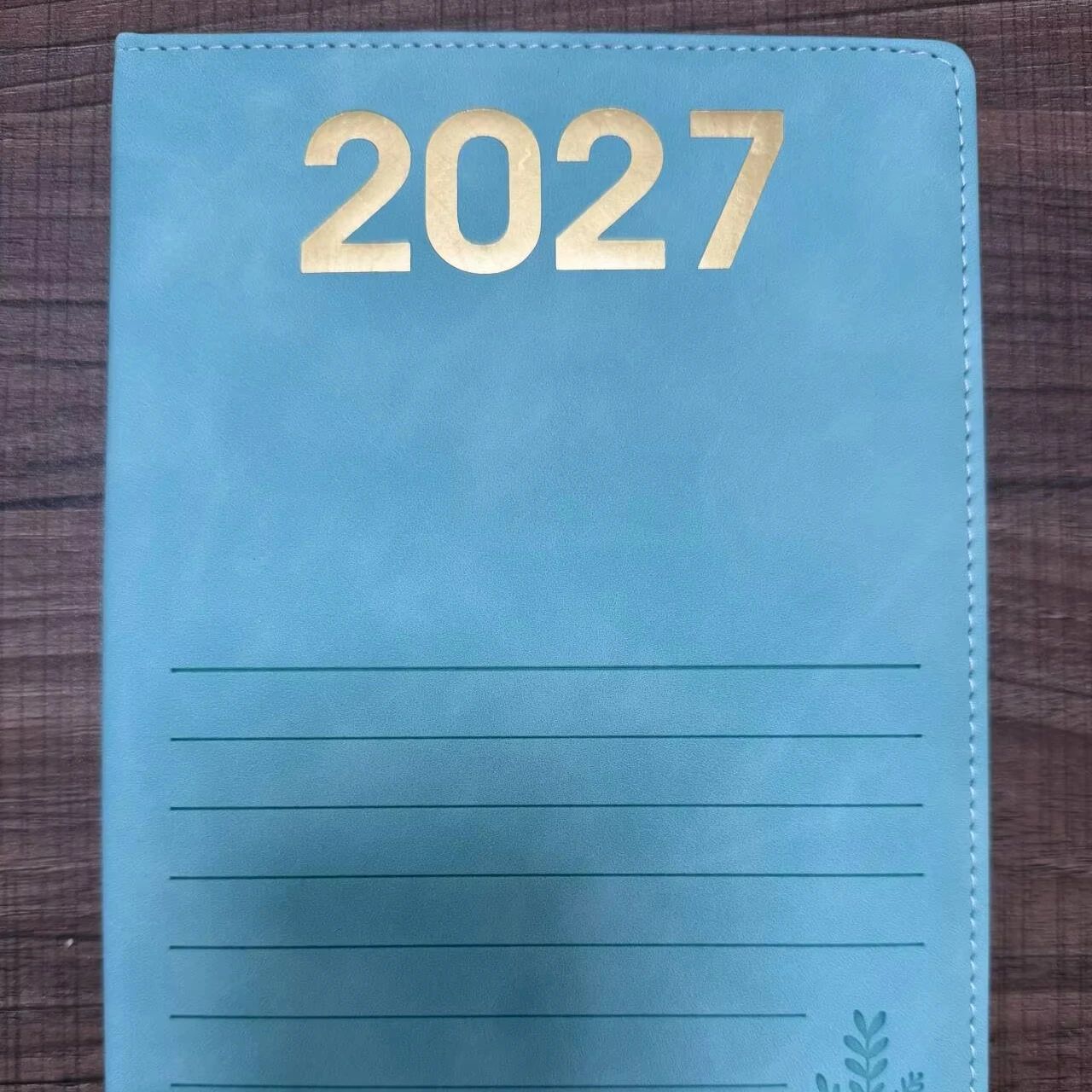 A5 English Diary Custom Cover Inner Design Printing Notebooks Planner Journal Book, product view 1