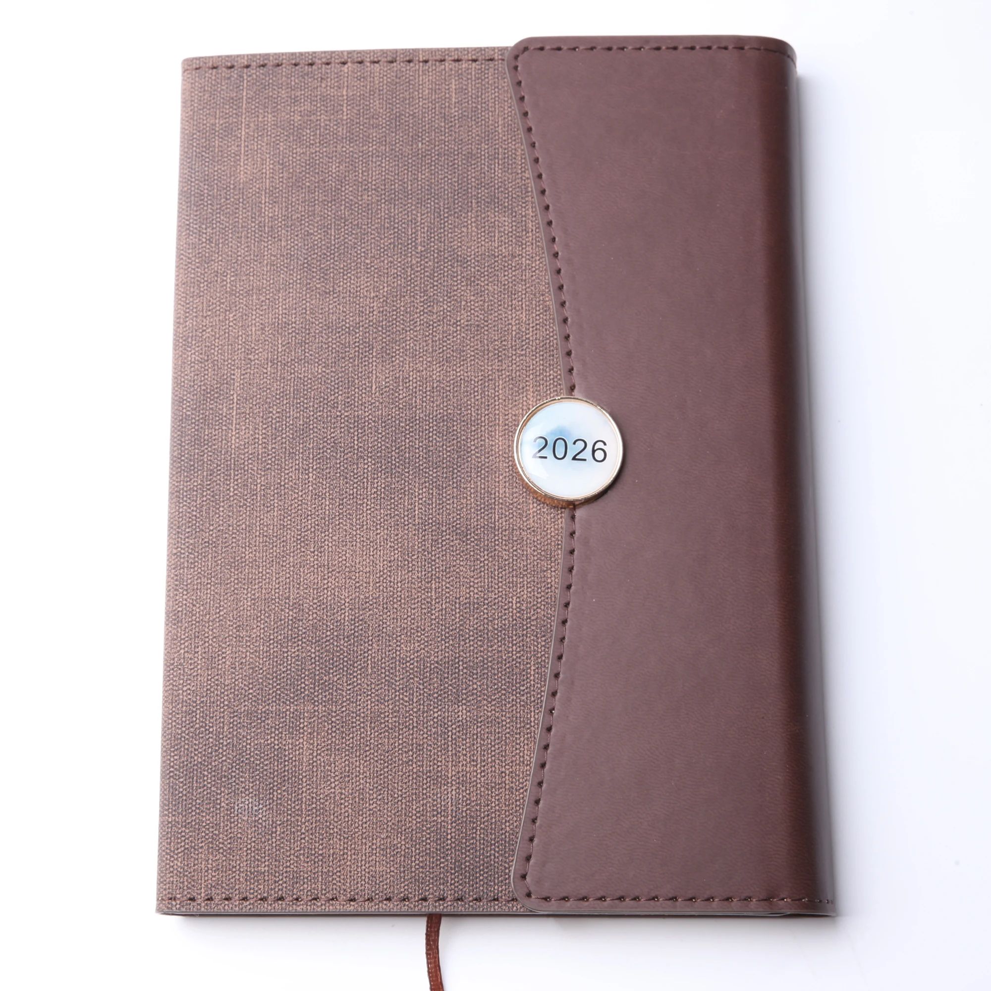 business office notebook custom logo 2026 diary planner journal weekly agenda notebooks, product view 1