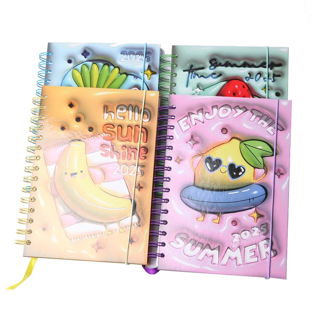 School A5 Lined Notebook A5 Custom Notebook Blank Custom Printing Hardcover Elastic Band Journal Diary Planners Notebooks, product view 1