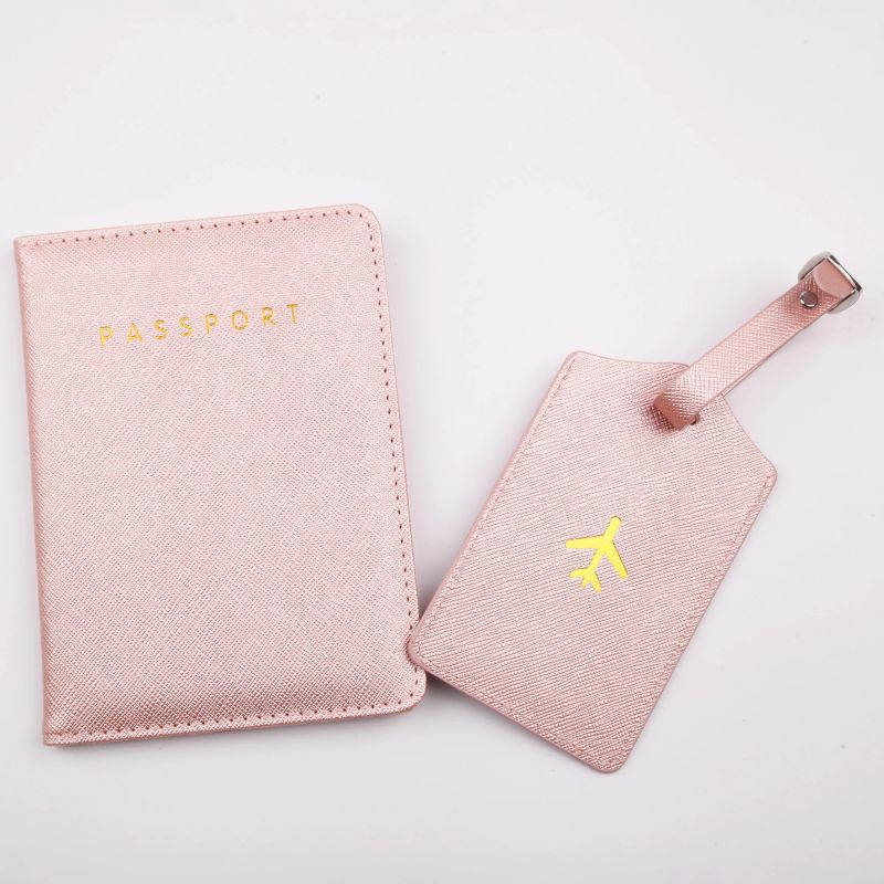 2023 Portable Universal Travel Waterproof PU Leather Passport Protection Cover Passports Holders, product view 1