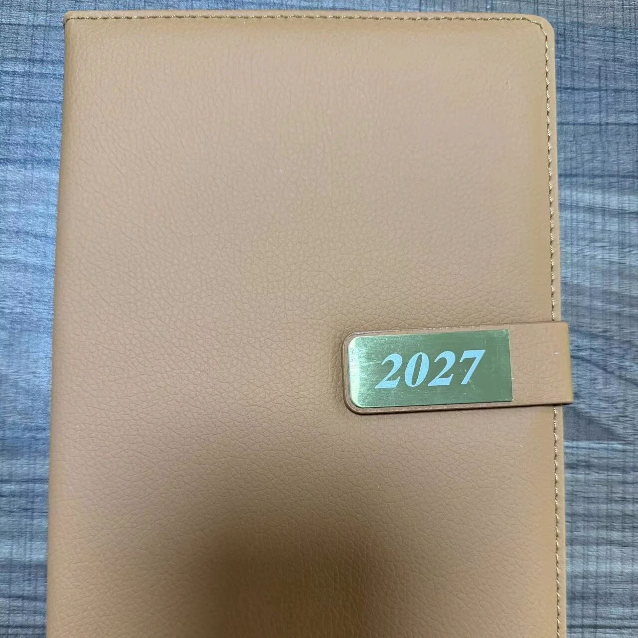 2027 Custom Brand Logo Monthly Calendar Planner Office Agenda Daily English Journal Weekly Notebook, product view 1