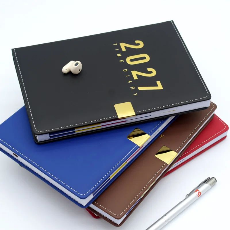 2027 Diary English Office Efficiency Business Gift Spanish Calendar Custom Logo A5 2027 Agenda, product view 1