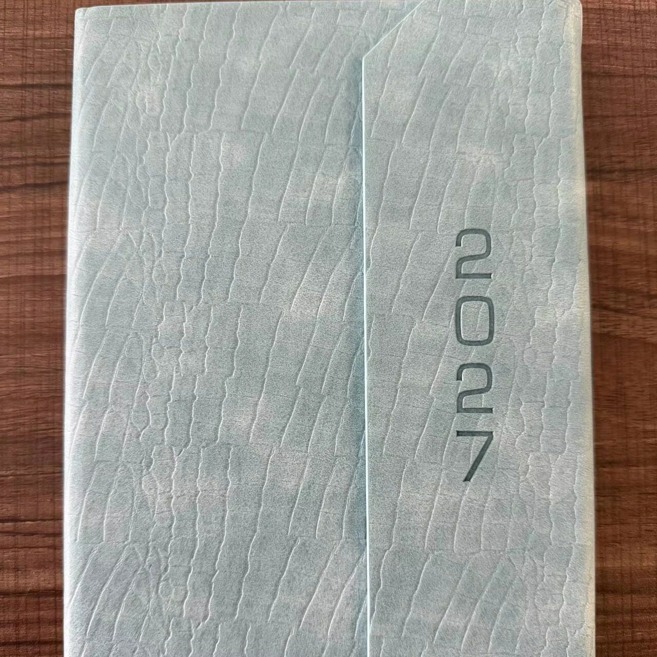 2027 3 Fold Daily Diary Custom Cover Design Planner A5 Executive Agendas in Spanish or Enlish, product view 1