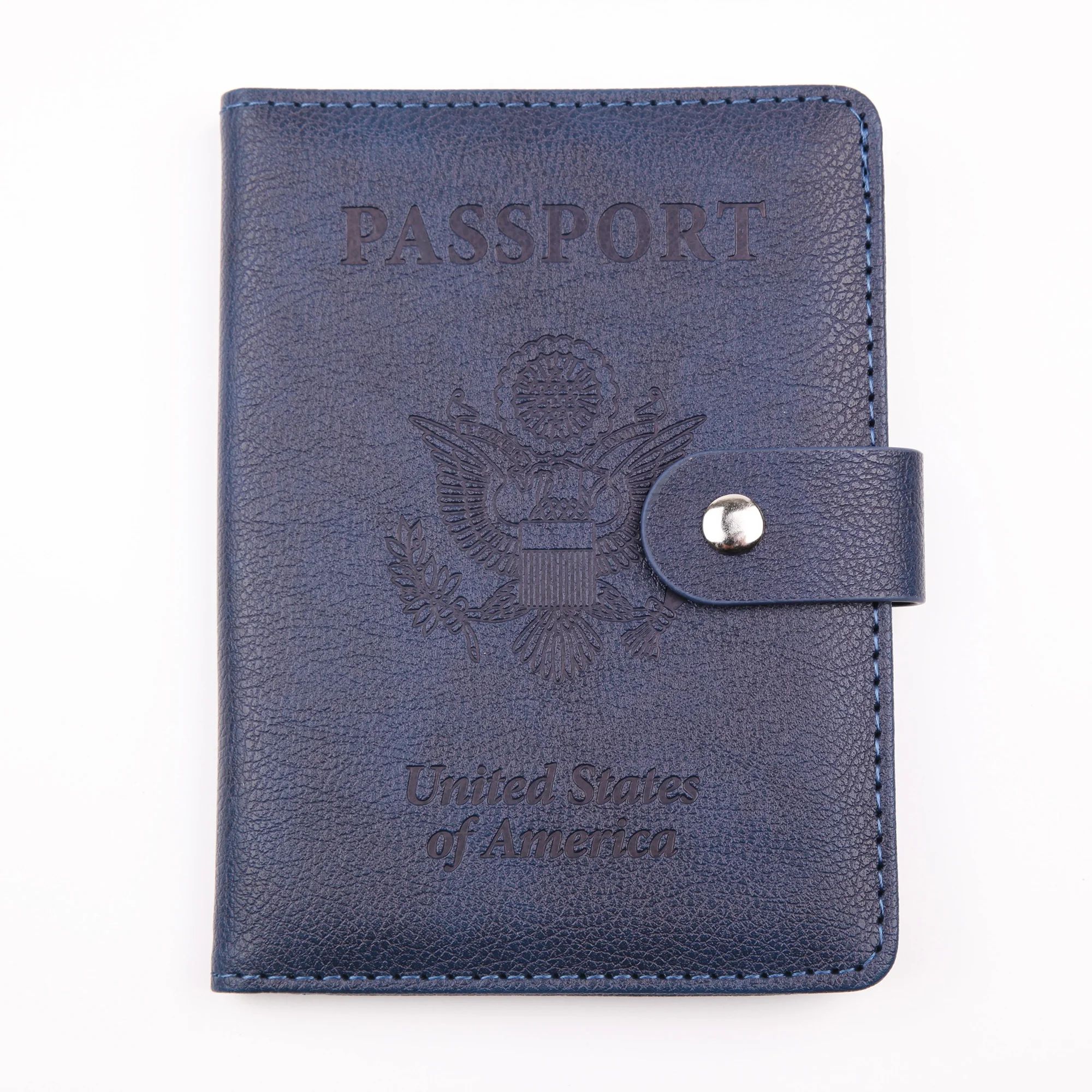 2023 Popular Gift Set Passport Holder Sublimation and Luggage Tag PU Leather Passports Cover Business Card Case, product view 1
