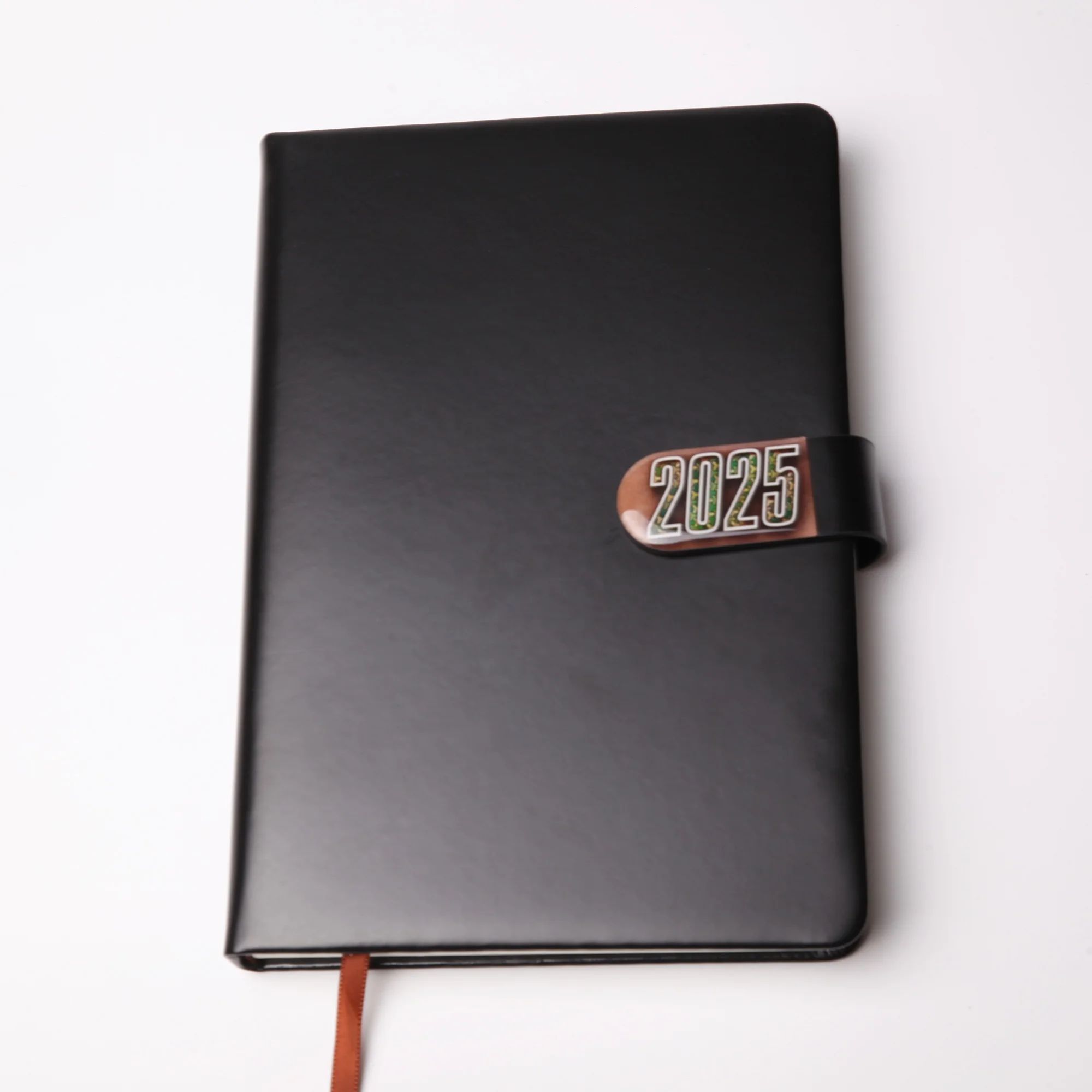 Agenda Notebook Business Diary 2025 Custom logo Printing Office Journal Notebooks Luxury, product view 1