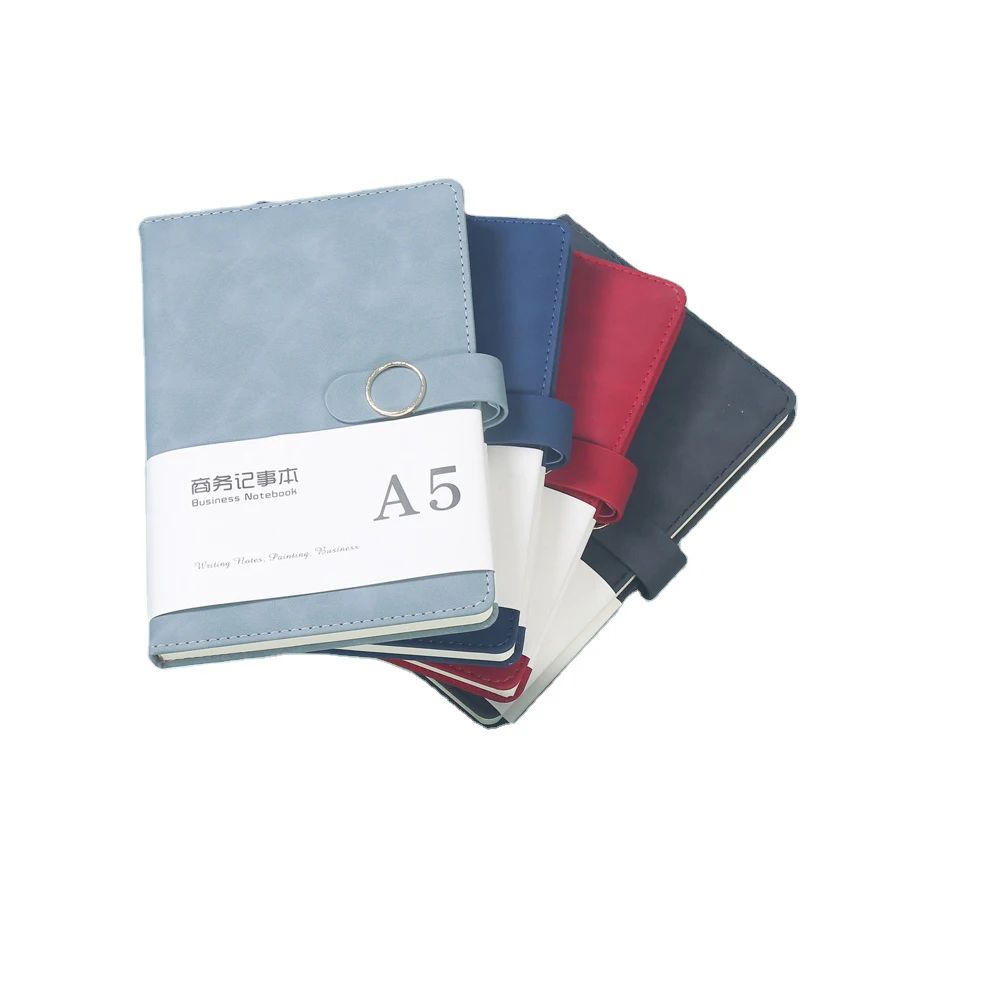 Corporate Notebook Business Gift Set Pack of A5 Business Notebook Business Notebook Soft Paste Skin, product view 1
