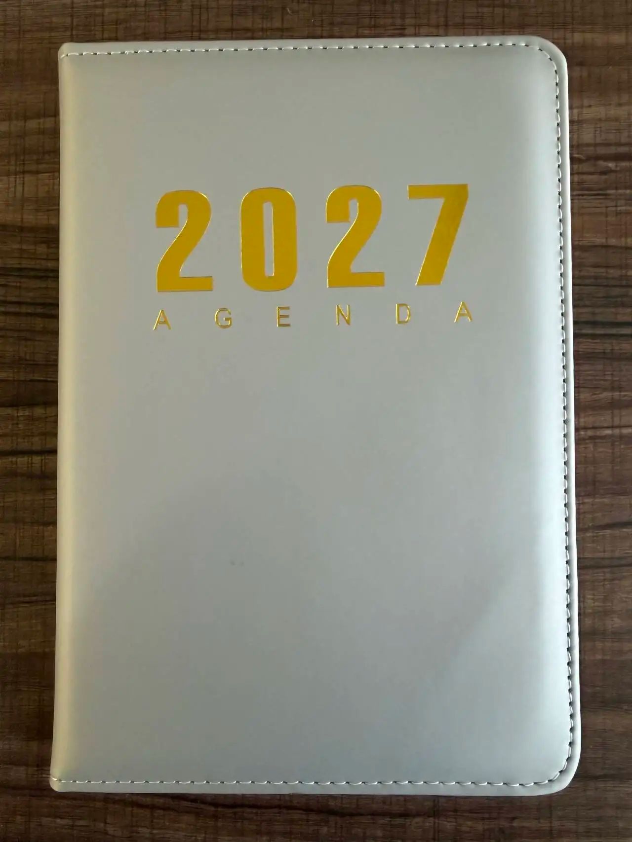 2027 Custom Language Agenda Planner A5 Writing Notebook Office Journal Book Customized Design, product detail 7