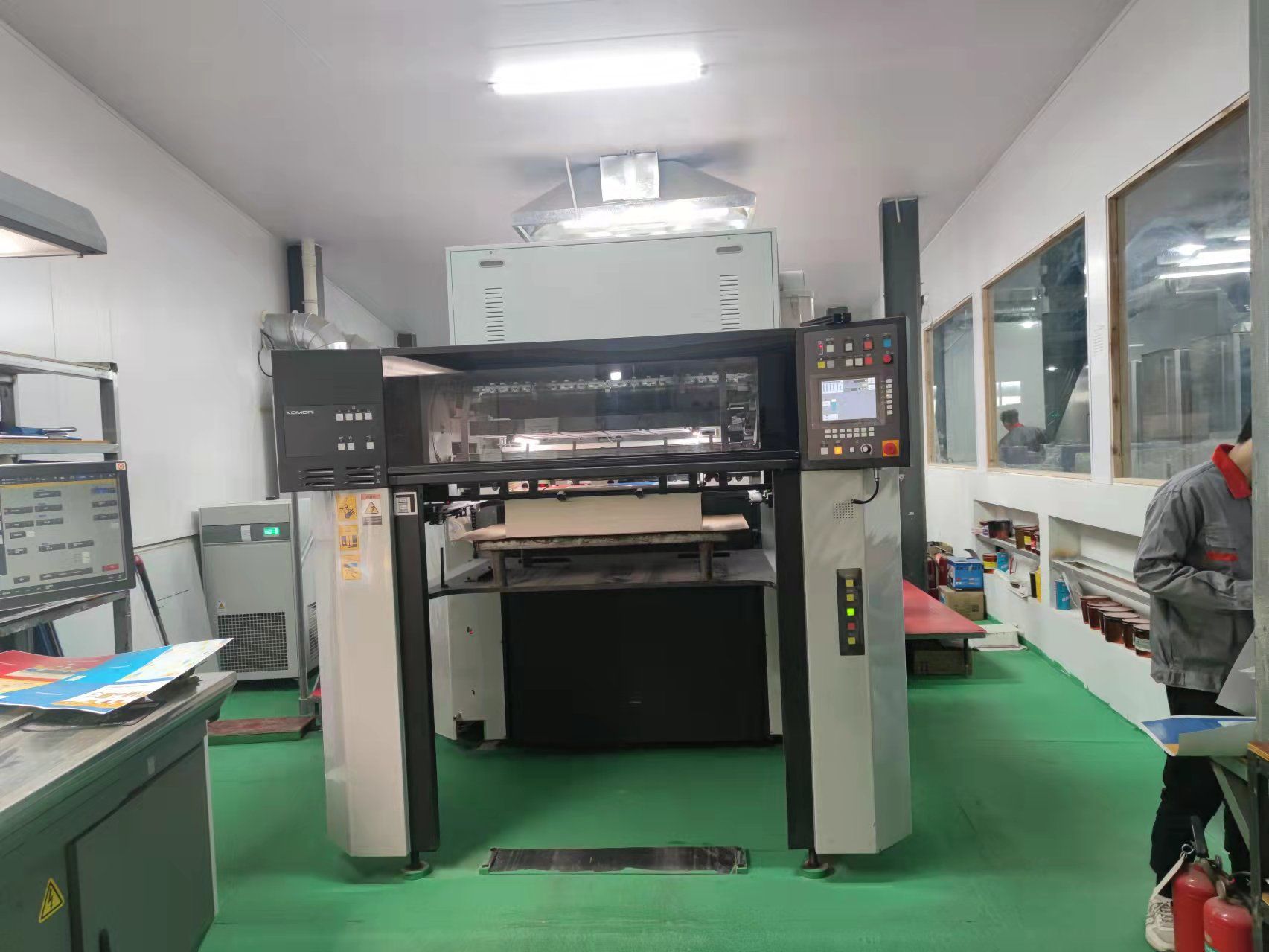 Printing workshop production line